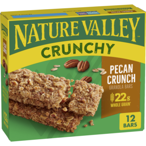 Crispy Pecan Granola Bars