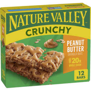 Crunchy Granola Bars with Peanut Butter