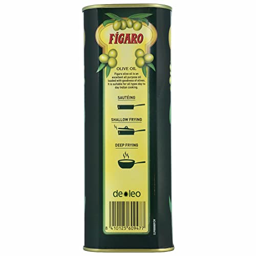 Figaro 1000ml Pure Olive Oil Tin / 1 Litre