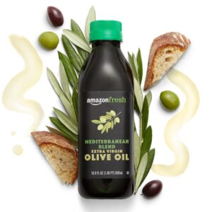 Pack of two: Amazon Recent Mediterranean Further Virgin Olive Oil, 16.9 Fl Oz Every